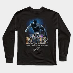 I Am Black Panther - Rip Chadwick Boseman Long Sleeve T-Shirt